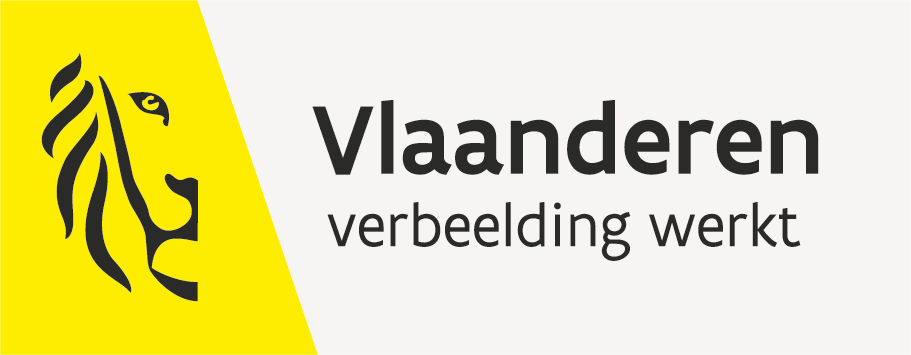 Met steun van de Vlaamse overheid — Vlaanderen verbeelding werkt